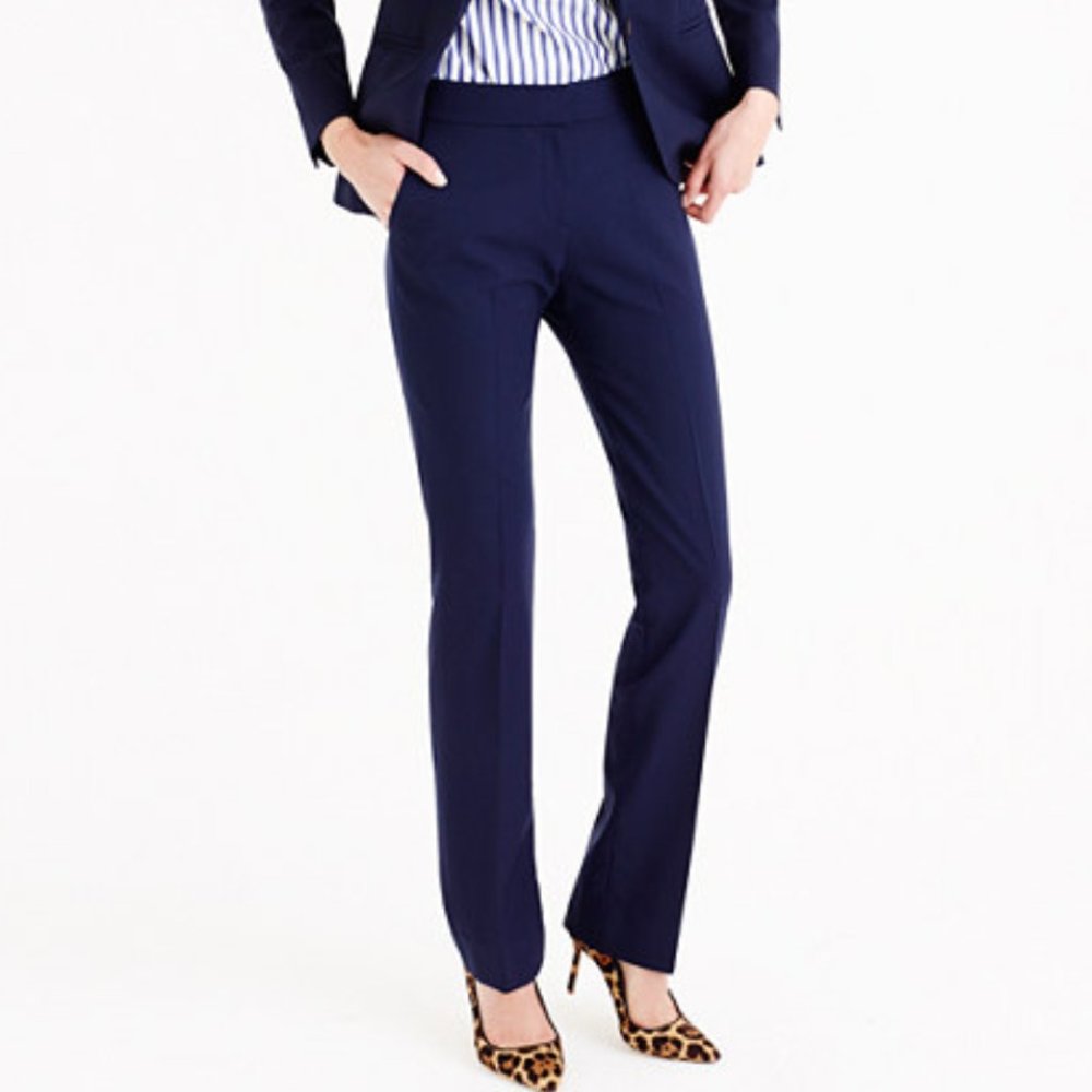 BLACK J.Crew Campbell Trouser